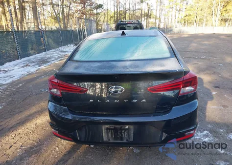 2020 Hyundai Elantra Sel из США, поврежденный, VIN 5NPD84LF0LH553983